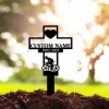 Personalized Cemetery Stake, Bike Rider Loss, Cycling Memorial, In Memorial Of Gift, Bicycle Memorial Gift, Fathers Day Gift, Grave Marker