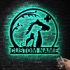 Custom Name Veterinarian Metal Sign Led Lights, Vet Tech Gift, Veterinarian Office Sign, Veterinarian Gift, Veterinarian Metal Wall Art