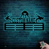 Custom Wrestling Medal Hanger Led Light, Sports Medal Holder Display Rack For Awards Ribbons, Tiered Award Rack Wrestler Name Sign