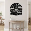 Custom Gozilla Fitness Workout Metal Wall Art With Led Light Personalized Gymer Name Decoration Home Bodybuilding Gym Fitness Decoration