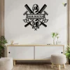Custom Barber Shop Equipment Metal Sign With Led Lights, Barber Shop Sign, Personalized Hairstylist Sign, Gifts For Hairdresser, Wall Decor