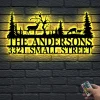 Custom Address Plaque House Number Led Light Sign, Address Number For House Number For Outside Plaque Personalized, Metal Address Sign For House