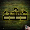 Custom Wrestling Medal Hanger Led Light, Sports Medal Holder Display Rack For Awards Ribbons, Tiered Award Rack Wrestler Name Sign