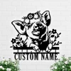 Personalized Pig Farmhouse Decor, Custom Pig Metal Sign, Pig Wall Art, Pig Decor, Pig Farm Sign, Farmer Name Sign, Farmer Gift, Pig Farm Sign