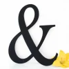 Ampersand Metal Sign - Black, Ampersand, Wedding Sign, Wedding Decor, Wall Art, Outdoor Sign, Ampersand Sign