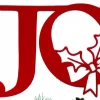 Christmas Joy Metal Sign - Red, Christmas Decor, Joy, Christmas, Christmas Signs, Christmas Wreath, Signs