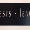 Metal Sign, Enter As Guests-leave As Friends, Metal Wall Art, Metal House Sign