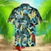 Barber Hawaiian T-shirt, Scissors And Comb Clothing, Aloha Shirt For Mens, Womens