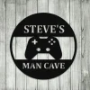 Personalized Gamer Man Cave, Home Decor, Gift For Playing Games Lovers