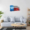 Personalized Tattered Texas Flag Metal Sign, Texas House Decor