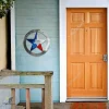 Custom Lone Star And Texas Map Metal Sign, Texas Large Sign