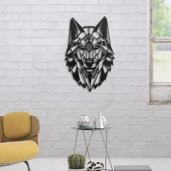 Wolf Lovers Metal Wall Art Cut Metal Sign