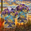 Funny Wolf Hawaiian Shirts For Wen Women, Mexican Taco Summer Beach Shirts, Funny Taco Aloha Shirt, Mexican Culture Button Down Short Sleeve Shirt