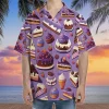 Dreamy Cakes Hawaiian Shirt, Mens Button Down Shirt, Cruise Shirts, Casual Printed Beach Summer Shirt, Dessert Short Sleeve Shirt For Men Women