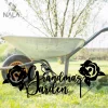 Grandma's Garden Roses Metal Sign, Floral Garden Sign, Nana Gift, Gardener Decor, Garden Stake, Gift For Grandma