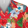 Red Vintage Doctor Hawaii T-shirt, Crna Nurse Shirts, Aloha Shirt For Mens, Womens