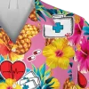 Funny Pink Nurses Hawaii T-shirt, Gift For Female Doctor, Aloha Shirt For Mens, Womens