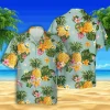 Pineapple Green Hawaiian Shirt, Cool Shirt, Summer Shirt, Aloha Shirt For Mens, Womens