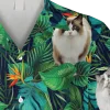 Cute Ragdoll Cat Hawaiian Shirt, Hawaiian Outfit For Him, Aloha Shirt For Mens, Womens