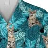 Bengal Kitty Cute Hawaiian T-shirt, Gift For Cat Mom, Aloha Shirt For Mens, Womens