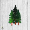 Three Pines Metal Art, Man Cave Interior Wall Decoration