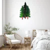 Three Pines Metal Art, Man Cave Interior Wall Decoration
