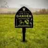 Shovel Want To Work In My Garden Chickens And Farm Tools Design Metal Garden Art, Garden Stake, Metal Garden Decor