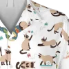 Cute Siamese Kittens Hawaiian T-shirt, Gift For Mom, Aloha Shirt For Mens, Womens