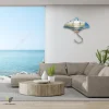 Stingray, Coast Colored Metal Art, Stingray Housewarming Accent