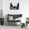 Elk Antlers Metal Sign, Antlers Shape Laser Cut Wall Decor