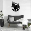 Bison, Buffalo Cut Metal Sign, Bison Hunting Decoration For Cabin