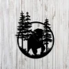 Bison, Buffalo Cut Metal Sign, Bison Hunting Decoration For Cabin