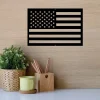 Americana America Flag Backed Cut Metal, Metal Art Wall Decor, Cut Wall Hanging, Home Decoration, Home Gift