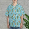 Aloha Surfing Hawaiian Shirt For Men Women, Surfboard Summer Beach Shirt, Tropical Island Aloha Shirts, Tropical Hawaii Button Down Short Sleeve Shirt
