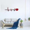 Hearbeat, Pulse Nurse Printed Metal Art, Pulse Decorative Artwork For Nurse, Doctor