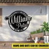 Personalized Patio Metal Sign, Patio, Backyard Outdoor Accent
