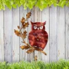 Copper Owl Metal Art, Vintage Owl Housewarming Accent