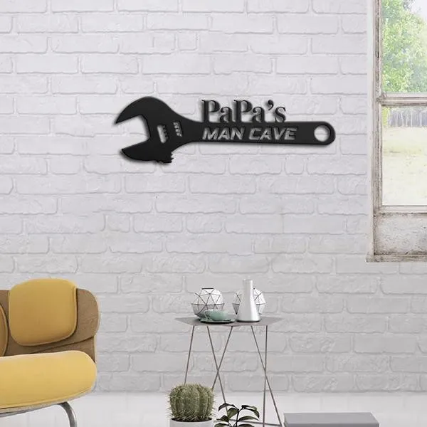 toolboxmetalsign_600x_1024x1024_2x_20ff5147-3187-4518-b343-dfbf335e941f.webp Family Papa's Spanner Customized Name Metal Wall Art Cut Metal Sign