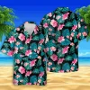 Tropical Hibicus Hawaiian Shirt, Summer Shirt For Men, Aloha Shirt For Mens, Womens