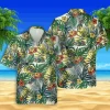 Tropical Plants Hawaii Shirt, Beach Shirt, Father's Day Gift, Aloha Shirt For Mens, Womens