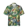 Tropical Plants Hawaii Shirt, Beach Shirt, Father's Day Gift, Aloha Shirt For Mens, Womens