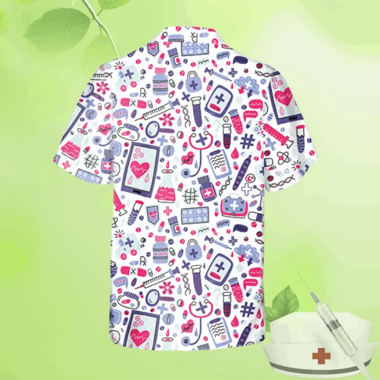 Doctor Clinic Hawaiian T-shirt, Nurse Day Aloha Shirts, Aloha Shirt For Mens, Womens