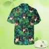 Funny Siamese Cat Hawaiian Shirt, Vintage 3d T-shirts, Aloha Shirt For Mens, Womens