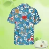 Floral Nurses Vectors Hawaiian T-shirt, Tropical Doctor Clothing, Aloha Shirt For Mens, Womens