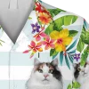 Tropical Plants Turkish Van Cat Hawaii Shirt, Father's Day Shirt, Aloha Shirt For Mens, Womens