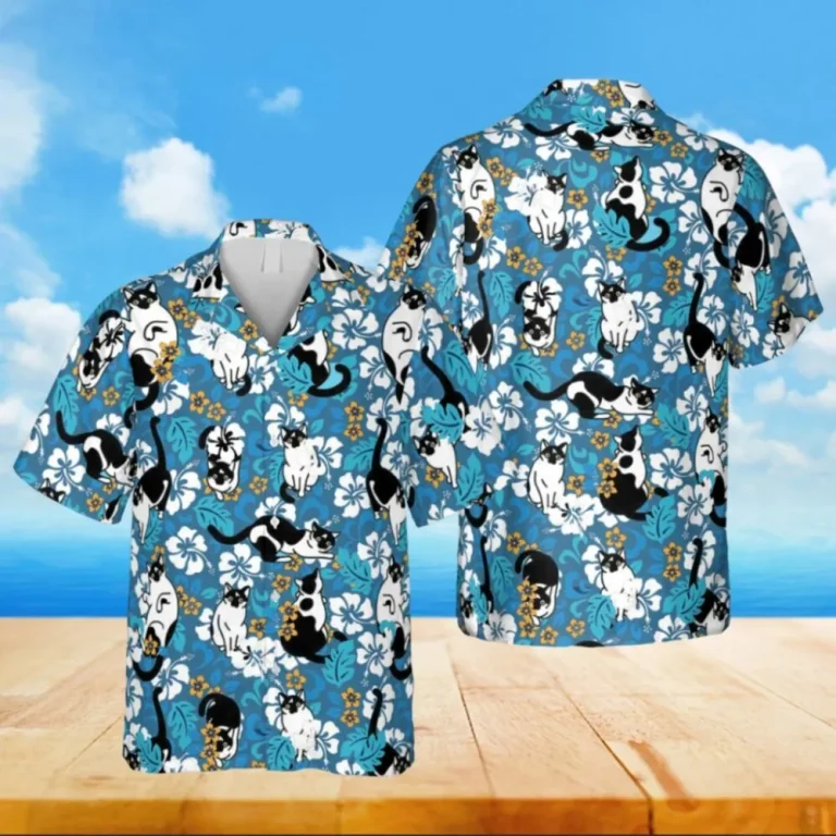 Floral Tuxedo Vector Hawaii Shirt, Tommy Bahama Shirts, Aloha Shirt For Mens, Womens