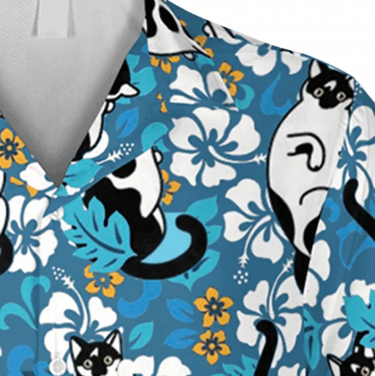 Floral Tuxedo Vector Hawaii Shirt, Tommy Bahama Shirts, Aloha Shirt For Mens, Womens