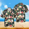 Tuxedo Cat And Tropical Plants Hawaii Shirt, Gift For Cat Moms, Aloha Shirt For Mens, Womens