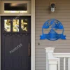 Custom Lake Scene, Mallard Duck Metal Sign, Gift For Fishers
