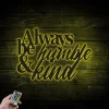 When God Made Moms He Made Me The Best One, Metal Monogram With Led Lights, Metal Wall Decor, Metal Quote, Housewarming Gift, Christmas Gift
